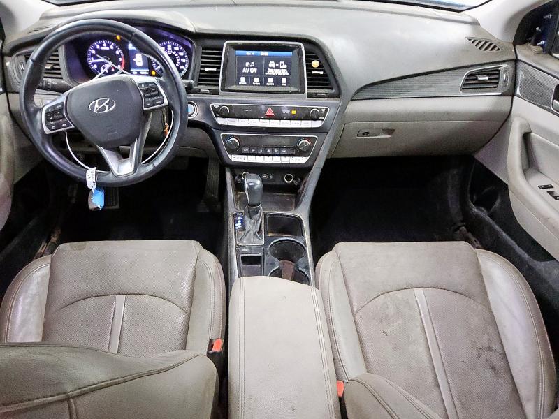 5NPE34AF0JH646585 - 2018 HYUNDAI SONATA SPORT Azul foto 8