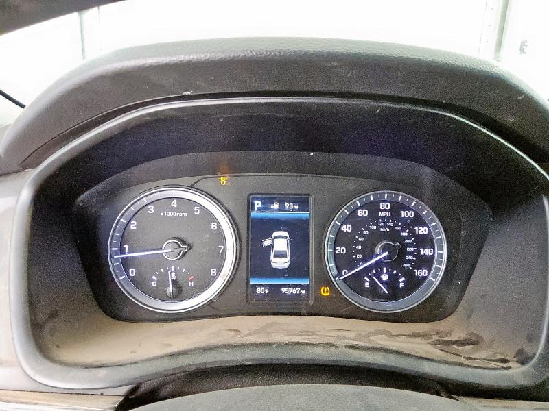 5NPE34AF0JH646585 - 2018 HYUNDAI SONATA SPORT Azul foto 9