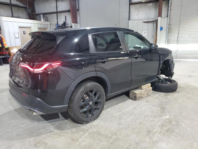 3CZRZ2H52SM705045 - 2025 HONDA HR-V SPORT შავი ფოტო 3