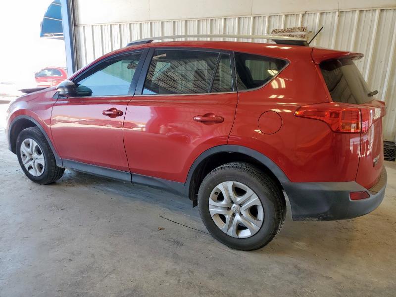 2T3ZFREV1DW043035 - 2013 TOYOTA RAV4 LE 红色 照片 2