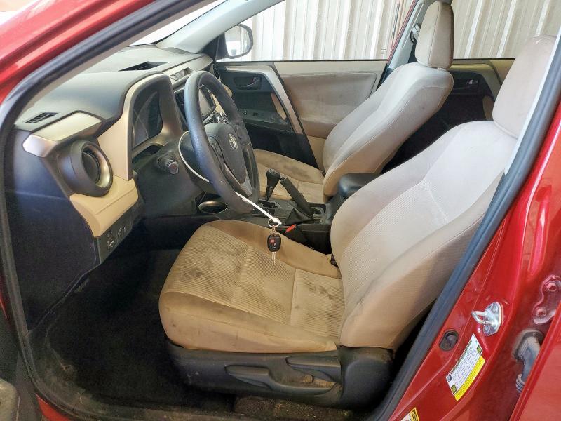 2T3ZFREV1DW043035 - 2013 TOYOTA RAV4 LE 红色 照片 7