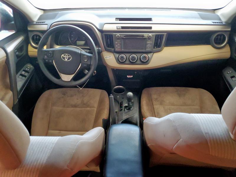 2T3ZFREV1DW043035 - 2013 TOYOTA RAV4 LE 红色 照片 8