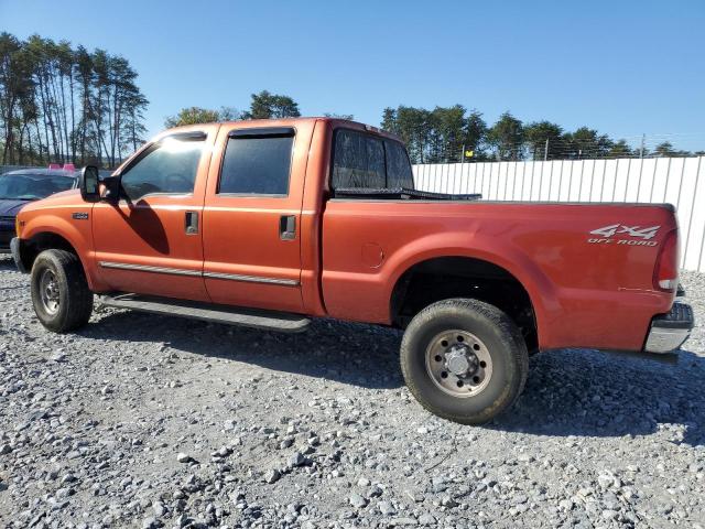 1FTSW31S3YEE21931 - 2000 FORD F350 SRW SUPER DUTY ORANGE photo 2