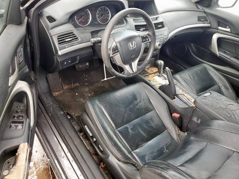1HGCS2B89BA003922 - 2011 HONDA ACCORD EXL Қара фото 8