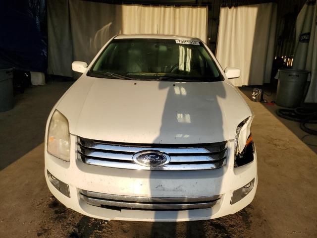 3FAHP08Z78R207486 - 2008 FORD FUSION SEL WHITE photo 5