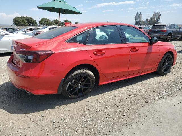 2HGFE2F59SH562036 - 2025 HONDA CIVIC SPORT RED photo 3