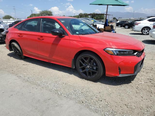 2HGFE2F59SH562036 - 2025 HONDA CIVIC SPORT RED photo 4
