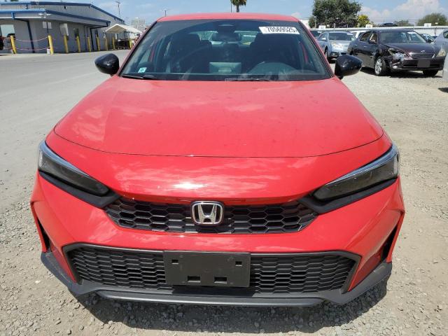 2HGFE2F59SH562036 - 2025 HONDA CIVIC SPORT RED photo 5