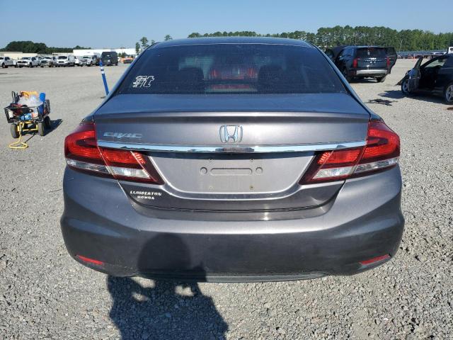 19XFB2E56FE012044 - 2015 HONDA CIVIC LX Сірий фото 6