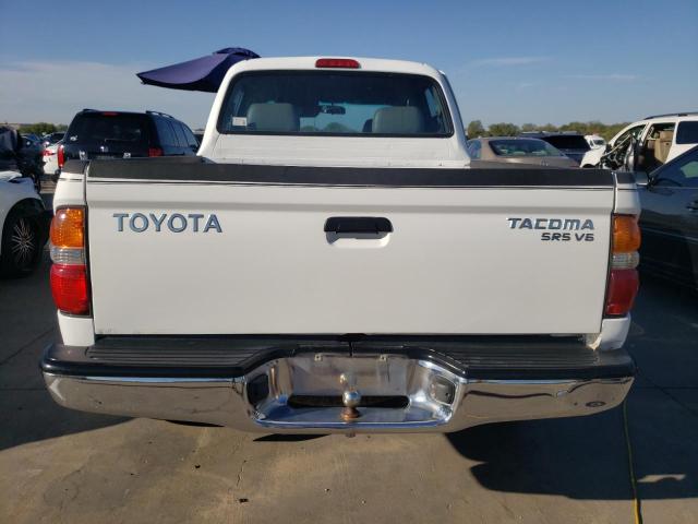 5TEGN92N11Z874906 - 2001 TOYOTA TACOMA DOUBLE CAB PRERUNNER WHITE photo 6