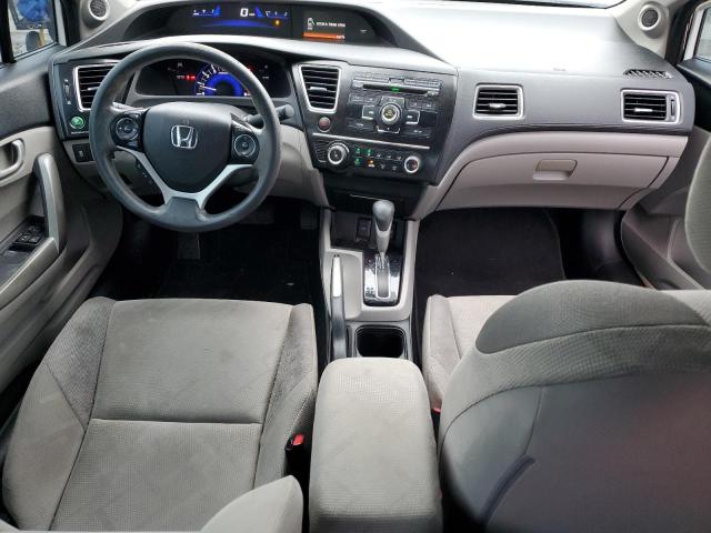 2HGFG3B56DH510498 - 2013 HONDA CIVIC LX WHITE photo 8