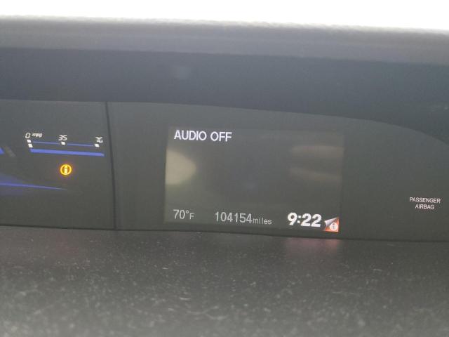 2HGFG3B56DH510498 - 2013 HONDA CIVIC LX WHITE photo 9