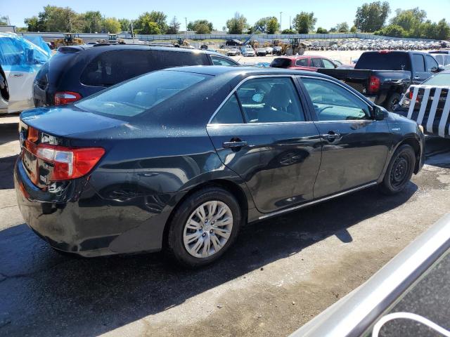 4T1BD1FK4CU033426 - 2012 TOYOTA CAMRY HYBRID BLACK photo 3