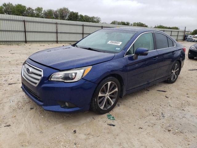 4S3BNBN64F3044254 - 2015 SUBARU LEGACY 2.5I LIMITED BLUE photo 1