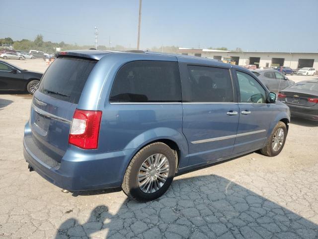 2A4RR6DG1BR766376 - 2011 CHRYSLER TOWN & COU LIMITED BLUE photo 3