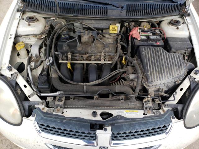 1B3ES56C34D574249 - 2004 DODGE NEON SXT WHITE photo 11