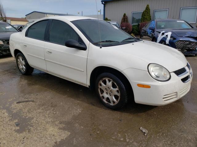 1B3ES56C34D574249 - 2004 DODGE NEON SXT WHITE photo 4