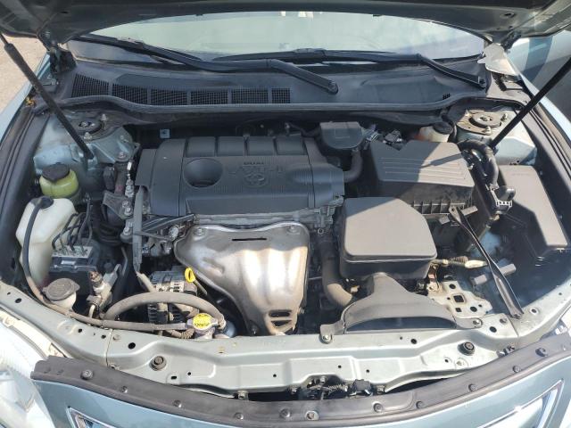4T1BF3EKXBU702837 - 2011 TOYOTA CAMRY BASE BLUE photo 11