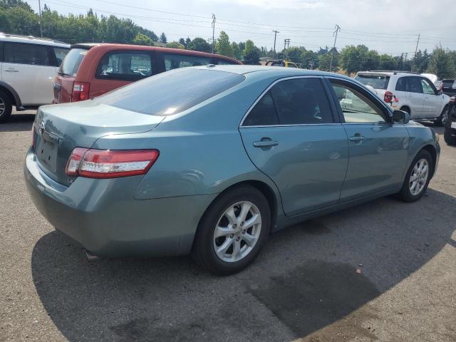 4T1BF3EKXBU702837 - 2011 TOYOTA CAMRY BASE BLUE photo 3