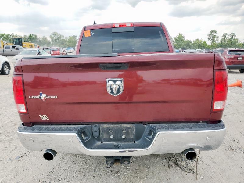 1C6RR6LTXKS529184 - 2019 RAM 1500 CLASSIC SLT Қызыл фото 6