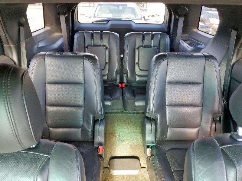 1FM5K8F82FGA18359 - 2015 FORD EXPLORER LIMITED BURGUNDY photo 10