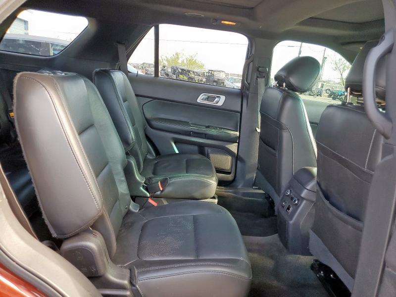 1FM5K8F82FGA18359 - 2015 FORD EXPLORER LIMITED BURGUNDY photo 11