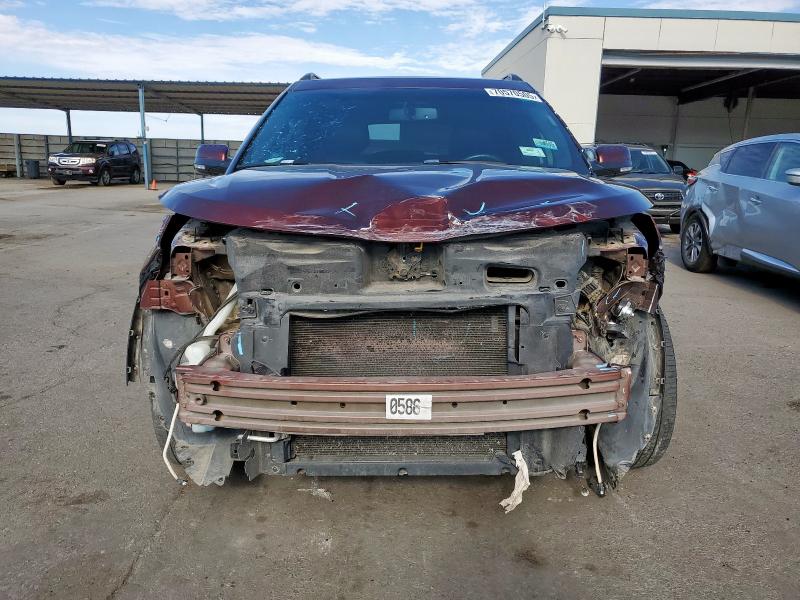 1FM5K8F82FGA18359 - 2015 FORD EXPLORER LIMITED BURGUNDY photo 5