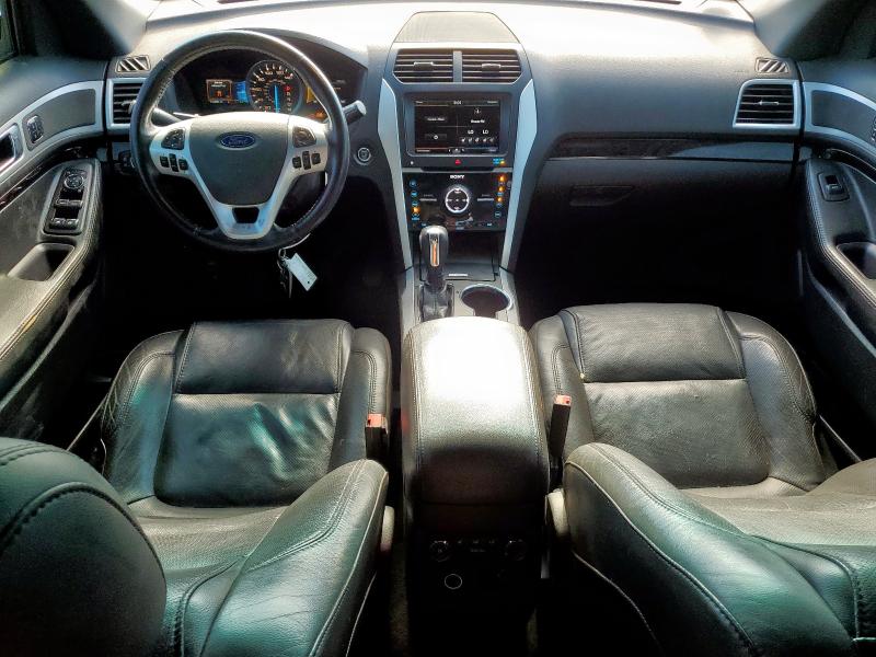 1FM5K8F82FGA18359 - 2015 FORD EXPLORER LIMITED BURGUNDY photo 8