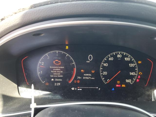 2HGFE1E54RH475991 - 2024 HONDA CIVIC SI WHITE photo 9