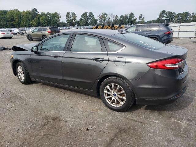 3FA6P0G74HR118756 - 2017 FORD FUSION S GRAY photo 2