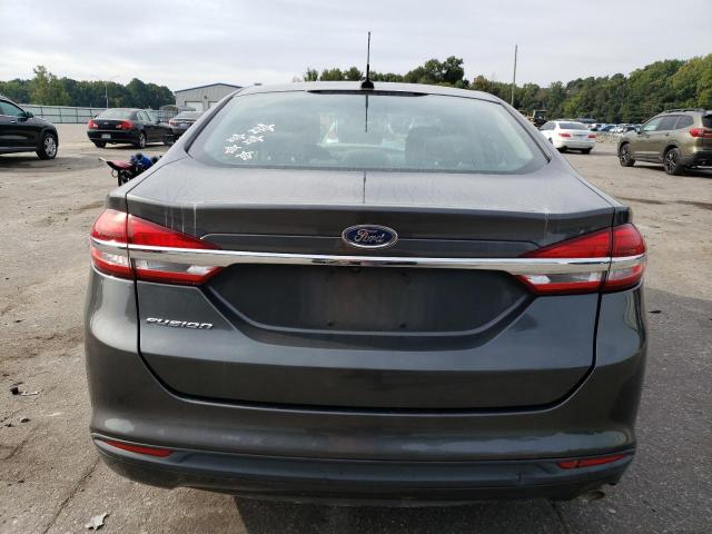 3FA6P0G74HR118756 - 2017 FORD FUSION S GRAY photo 6