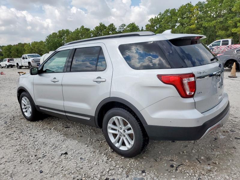 1FM5K7D80HGC20536 - 2017 FORD EXPLORER XLT Күміс фото 2