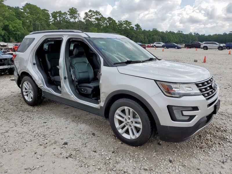 1FM5K7D80HGC20536 - 2017 FORD EXPLORER XLT Күміс фото 4