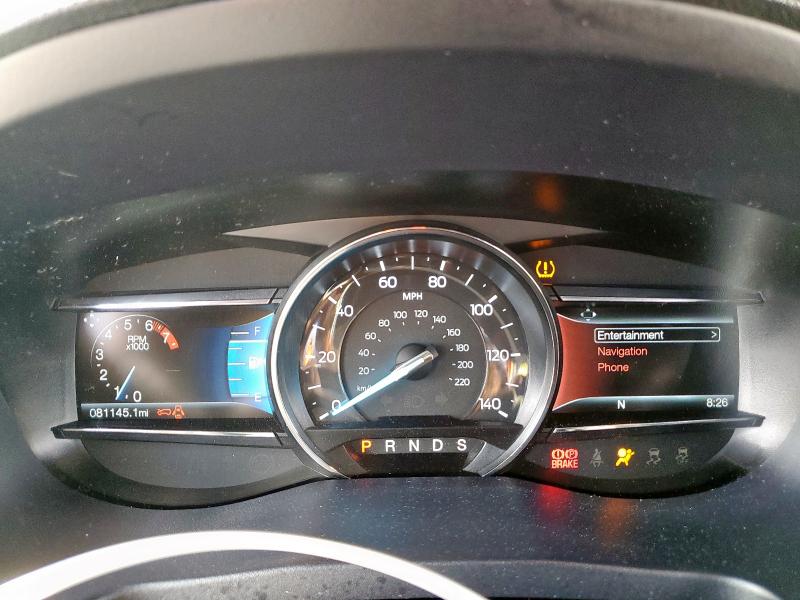 1FM5K7D80HGC20536 - 2017 FORD EXPLORER XLT Күміс фото 9