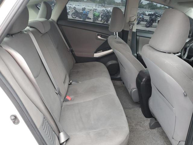 JTDKN3DUXD5688557 - 2013 TOYOTA PRIUS WHITE photo 10