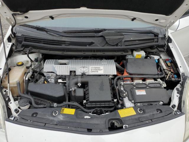 JTDKN3DUXD5688557 - 2013 TOYOTA PRIUS WHITE photo 11