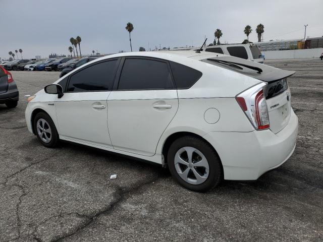 JTDKN3DUXD5688557 - 2013 TOYOTA PRIUS WHITE photo 2