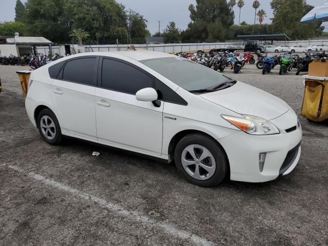 JTDKN3DUXD5688557 - 2013 TOYOTA PRIUS WHITE photo 4
