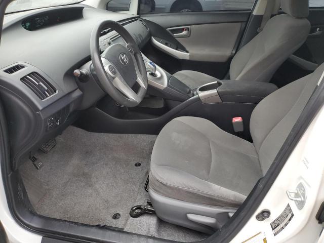 JTDKN3DUXD5688557 - 2013 TOYOTA PRIUS WHITE photo 7
