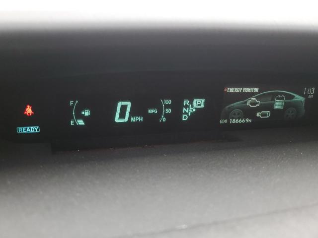 JTDKN3DUXD5688557 - 2013 TOYOTA PRIUS WHITE photo 9