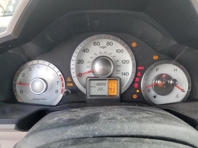 5FNYF4H43AB007401 - 2010 HONDA PILOT EX შავი ფოტო 9