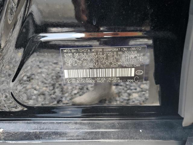JTHBL5EF8D5113969 - 2013 LEXUS LS 460 BLACK photo 12