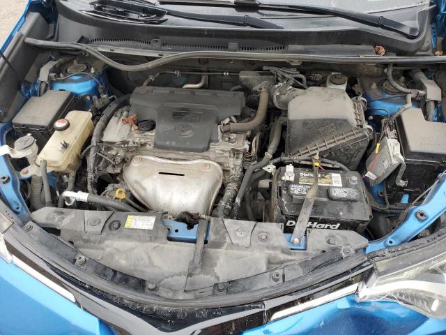 JTMBFREV7GJ092194 - 2016 TOYOTA RAV4 LE BLUE photo 12