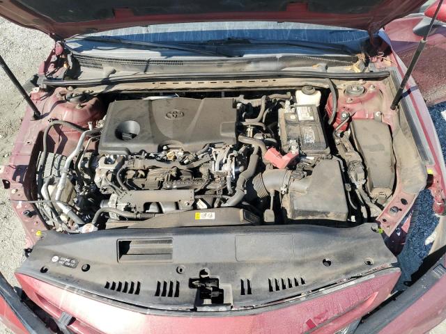 4T1B61HK1JU508342 - 2018 TOYOTA CAMRY XSE RED photo 11