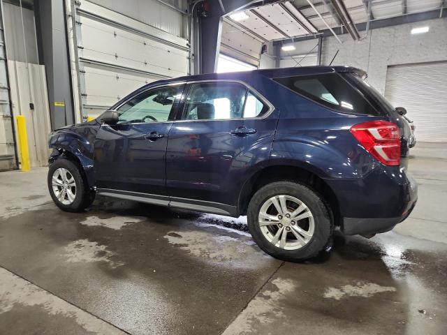 2GNALBEK8H1604324 - 2017 CHEVROLET EQUINOX LS BLUE photo 2