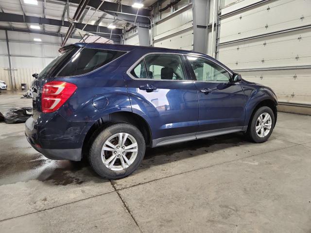 2GNALBEK8H1604324 - 2017 CHEVROLET EQUINOX LS BLUE photo 3