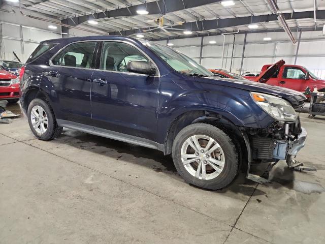 2GNALBEK8H1604324 - 2017 CHEVROLET EQUINOX LS BLUE photo 4