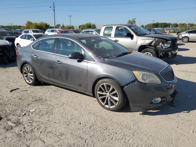 1G4PS5SK1D4176666 - 2013 BUICK VERANO GRAY photo 4