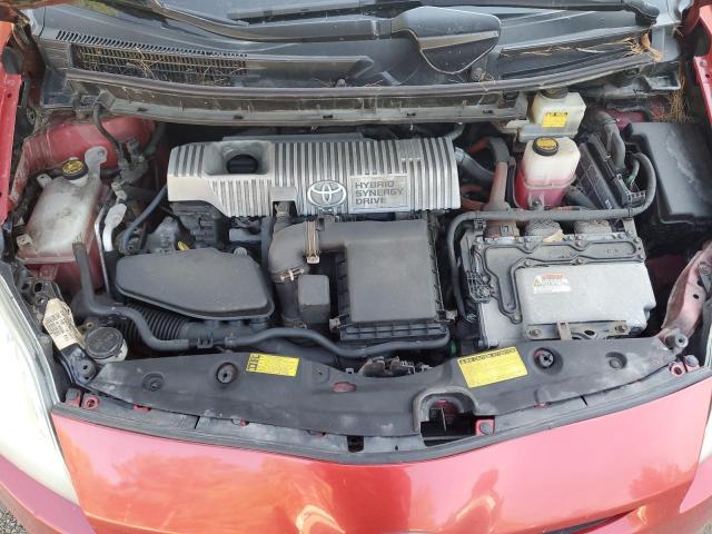 JTDKN3DU9A0179939 - 2010 TOYOTA PRIUS Қызыл фото 11
