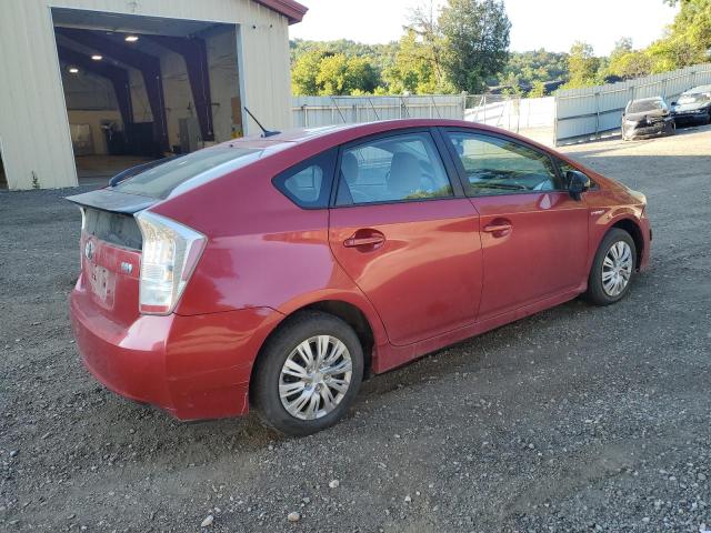 JTDKN3DU9A0179939 - 2010 TOYOTA PRIUS Қызыл фото 3